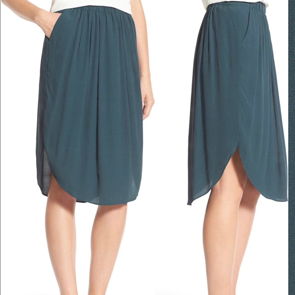 Madewell ‘Island’ Midi Skirt